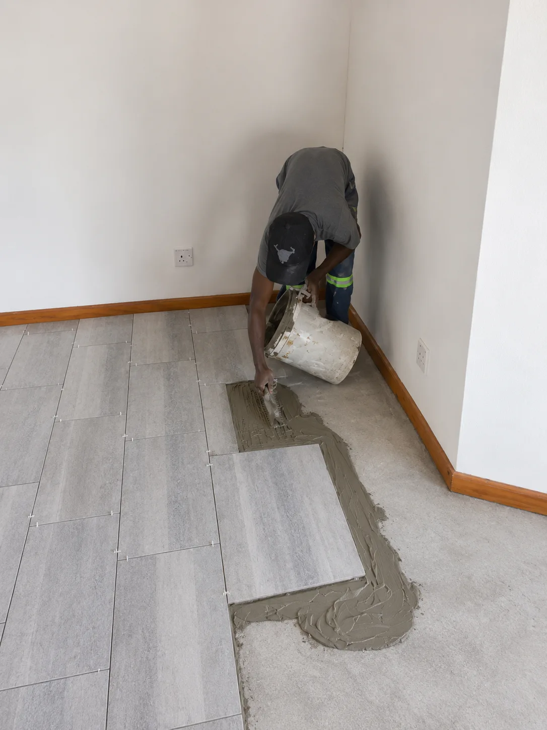 Tile layout and installation